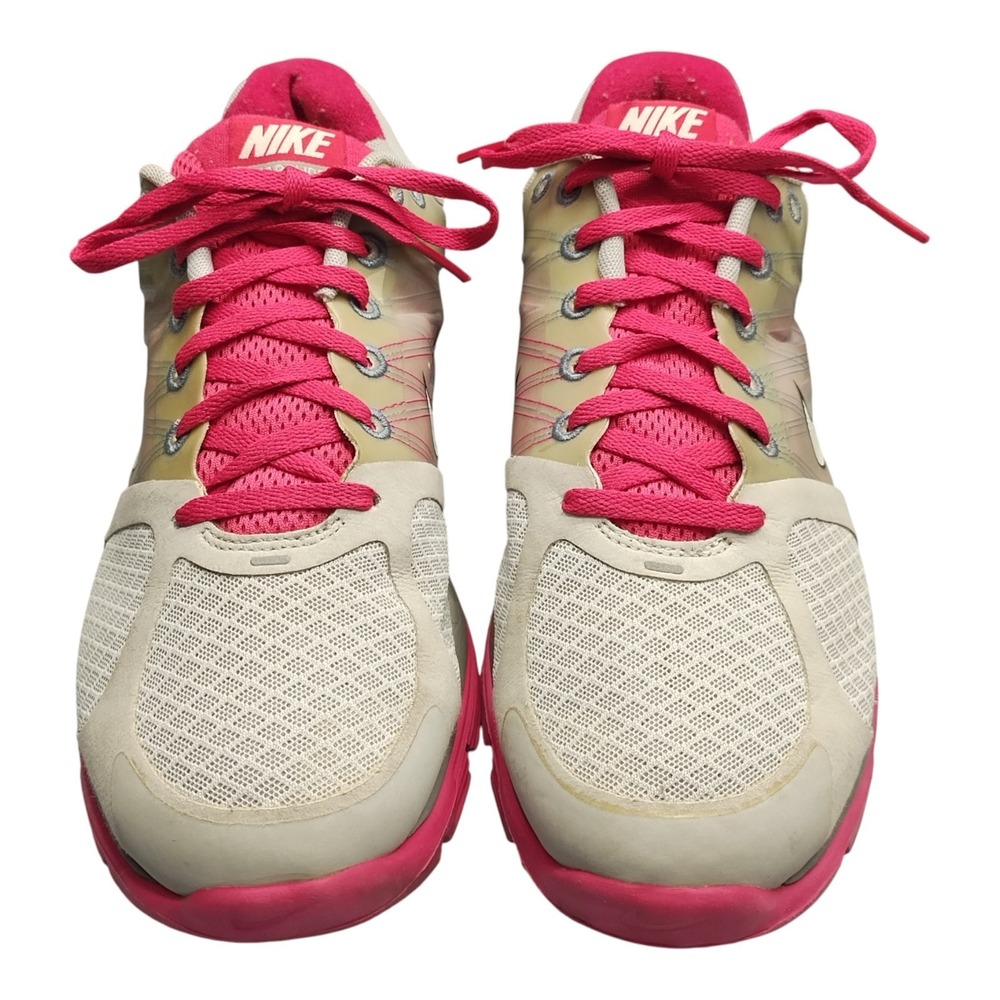 Nike Lunarlon 2 Flywire Running Shoes Womens 10 Multi Dynamic Support 407647-002